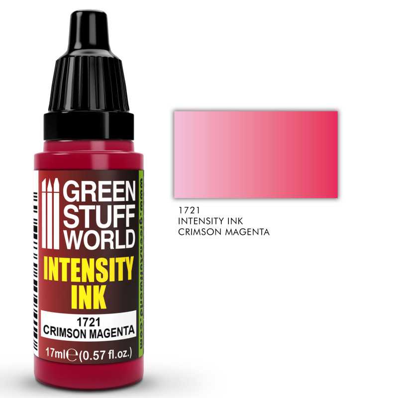 Green Stuff World Intensity Ink Intensity Ink Crimson Magenta 17ml bottle