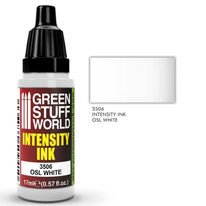 Green Stuff World Intensity Ink Intensity Ink OSL White 17ml bottle
