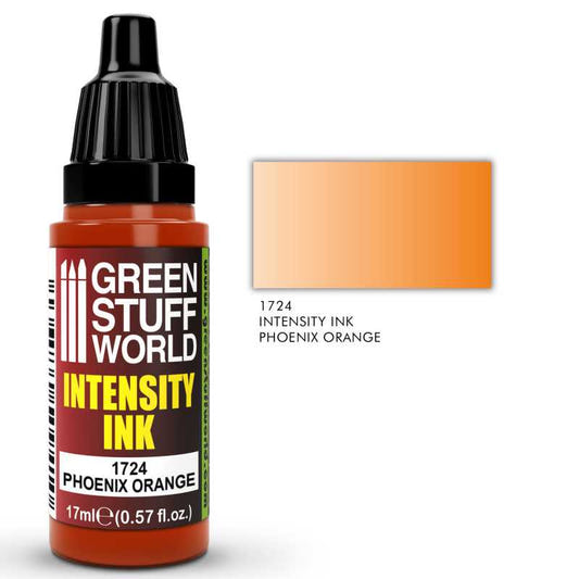 Green Stuff World Intensity Ink Intensity Ink Phoenix Orange 17ml bottle