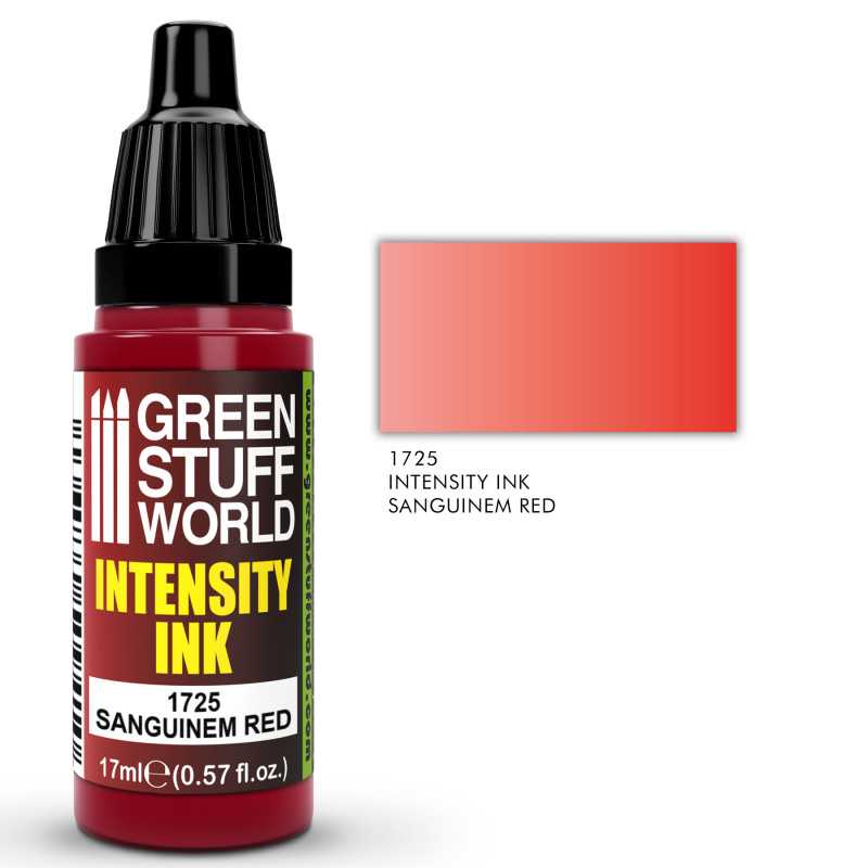 Green Stuff World Intensity Ink Intensity Ink Sanguinem Red 17ml bottle