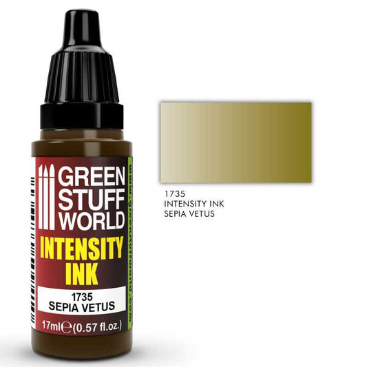 Green Stuff World Intensity Ink Intensity Ink Sepia Vetus 17ml bottle