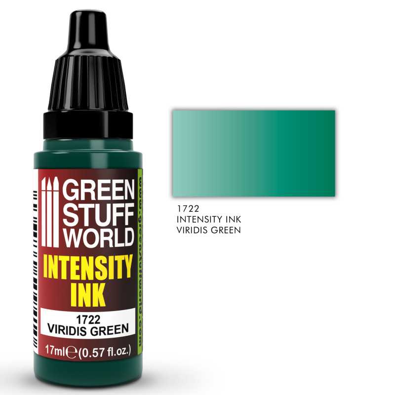 Green Stuff World Intensity Ink Intensity Ink Viridis Green 17ml bottle