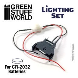 Green Stuff World - LED Lighting Kit with Switch - Loaded Dice