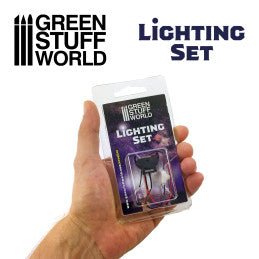 Green Stuff World - LED Lighting Kit with Switch - Loaded Dice