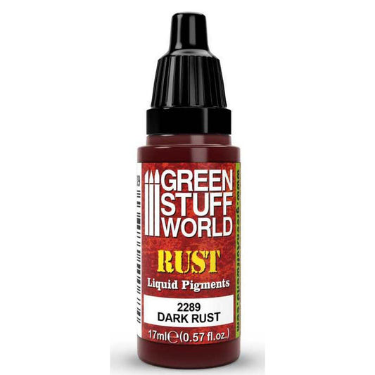 Green Stuff World Liquid Pigments DARK RUST - Loaded Dice