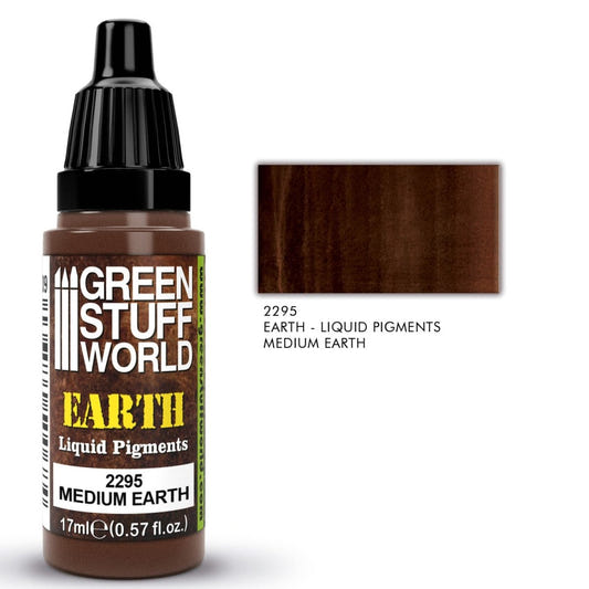 Liquid Pigments MEDIUM EARTH - Loaded Dice