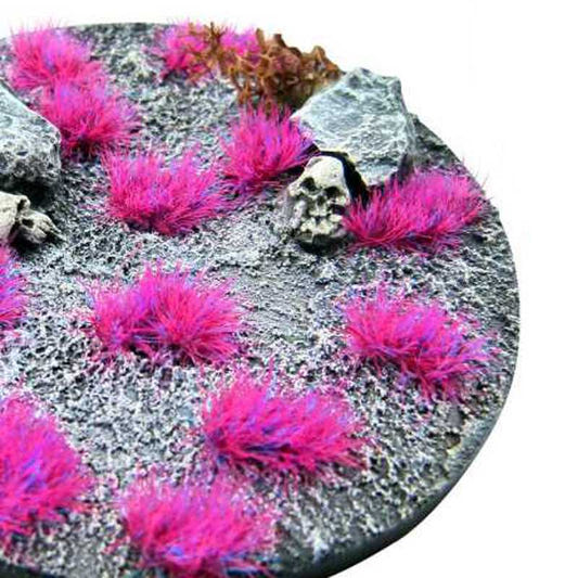 Green Stuff World self-adhesive tufts Martian Fluor Tufts - Andromeda Pink