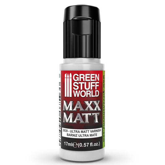Maxx Matt Varnish 17ml - Ultra Matte Varnish - Loaded Dice