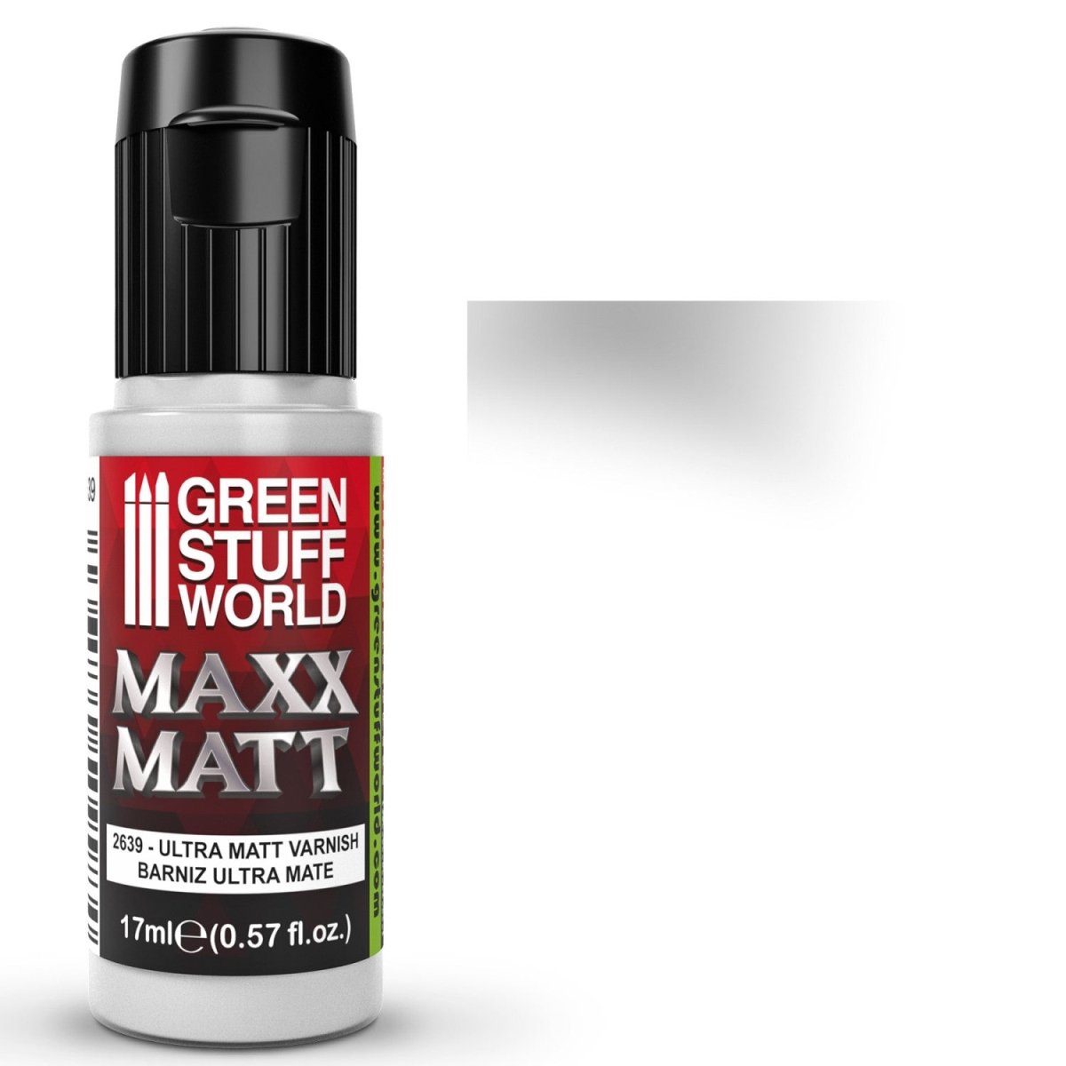 Maxx Matt Varnish 17ml - Ultra Matte Varnish - Loaded Dice