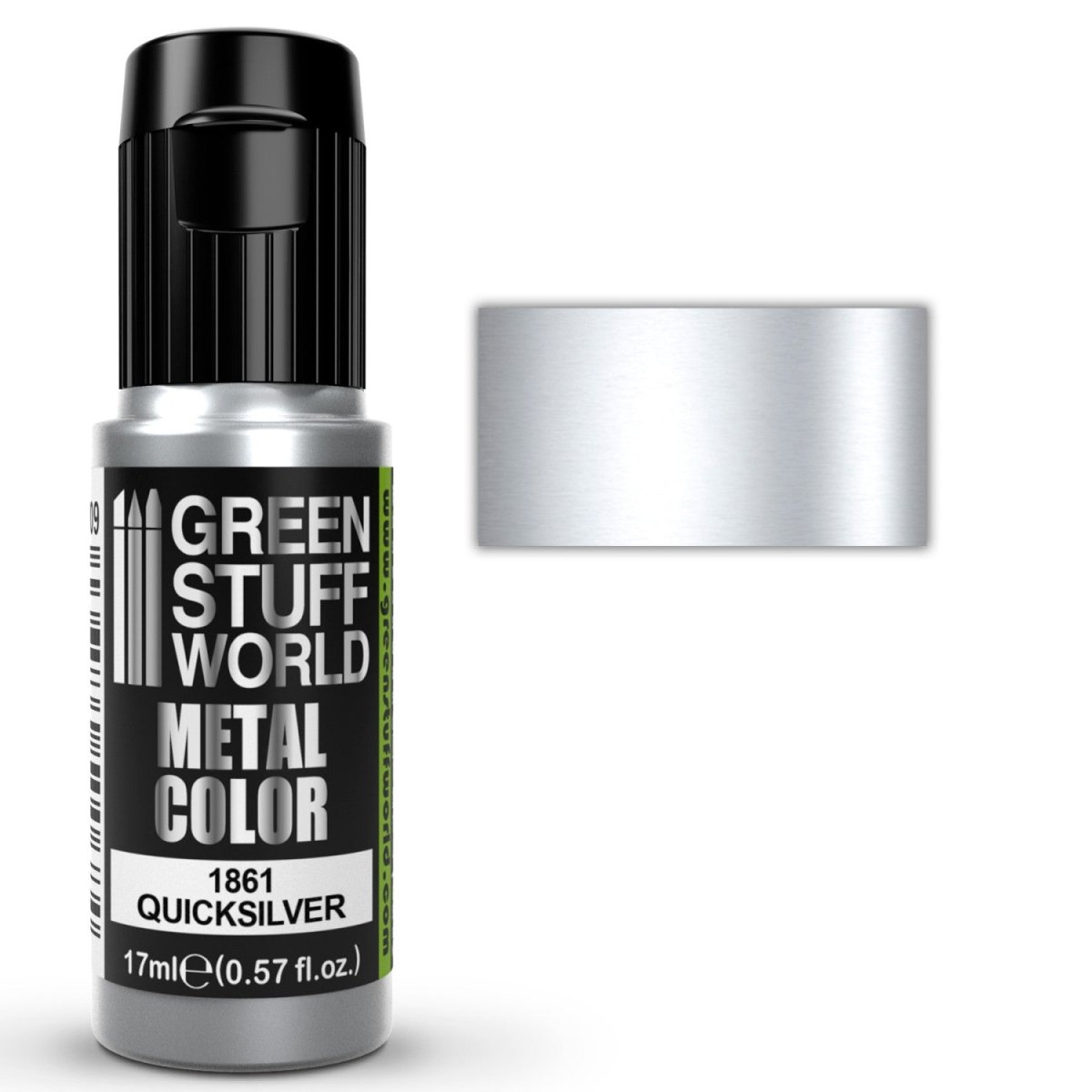 Green Stuff World Metallic Paint - Quicksilver