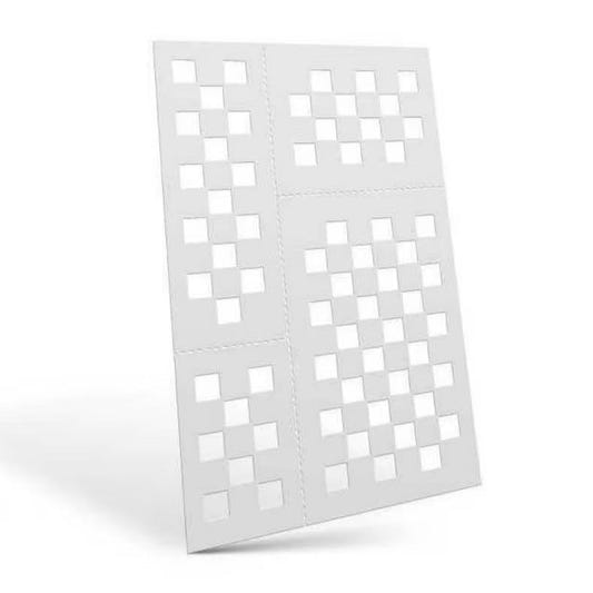 Green Stuff World flexible Mylar stencil Mylar Flexible Stencils Chequer Large (7mm)