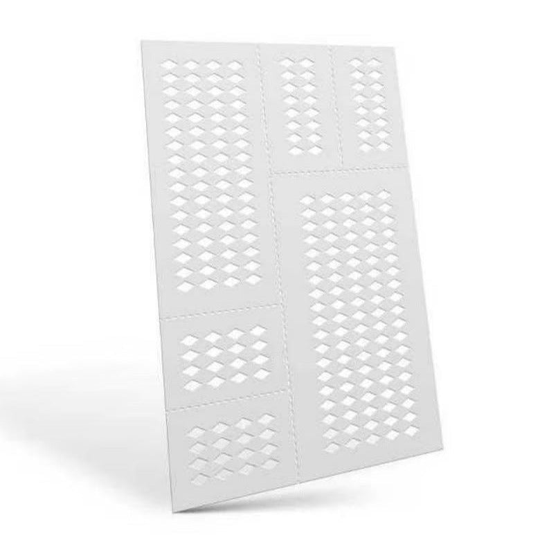 Green Stuff World flexible Mylar stencil Mylar Flexible Stencils Harlequin Small (6x3mm)