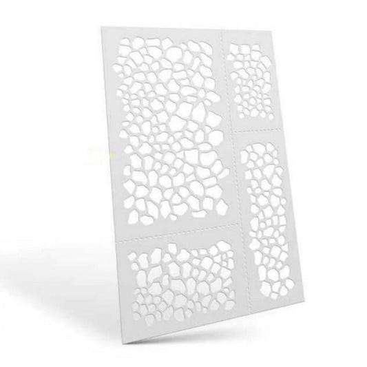 Green Stuff World flexible Mylar stencil Mylar Flexible Stencils Reptile Skin (9mm)