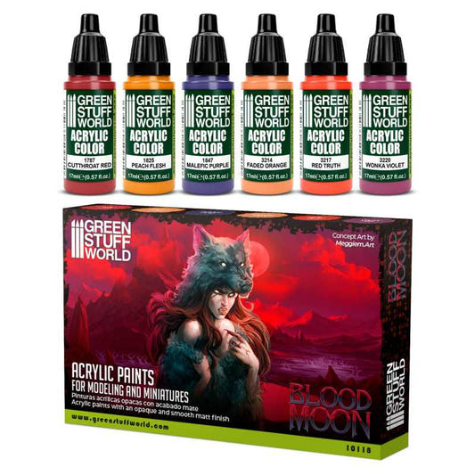Green Stuff World paint set Paint Set - Blood Moon