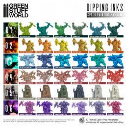 Green Stuff World Paint Set - Dipping collection 04 (Flesh/Red) - Loaded Dice