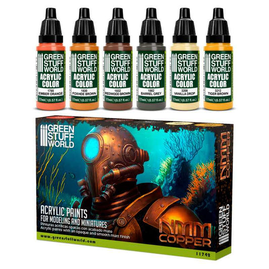 Green Stuff World paint set Paint Set - Nmm Copper