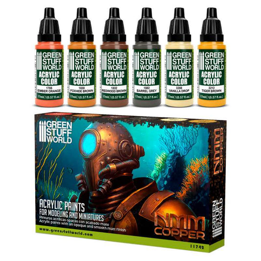 Green Stuff World paint set Paint Set - Nmm Copper
