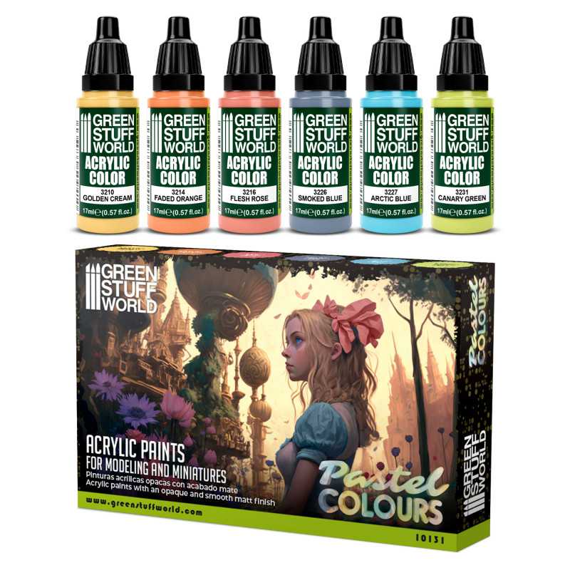 Green Stuff World paint set Paint Set - Pastel Colors