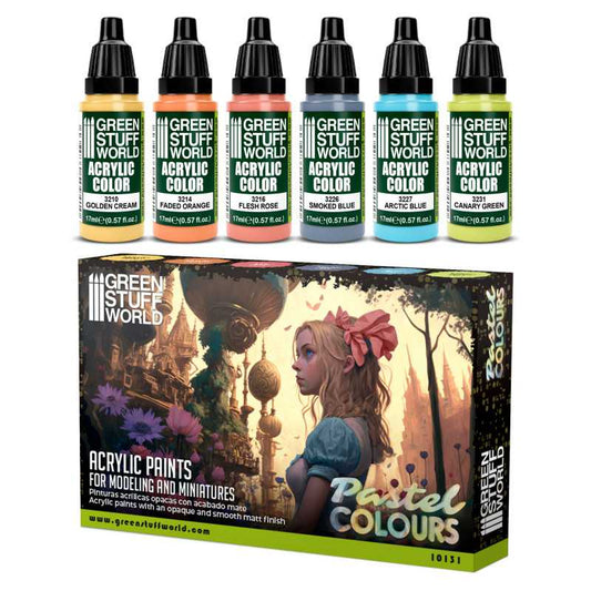 Green Stuff World paint set Paint Set - Pastel Colors