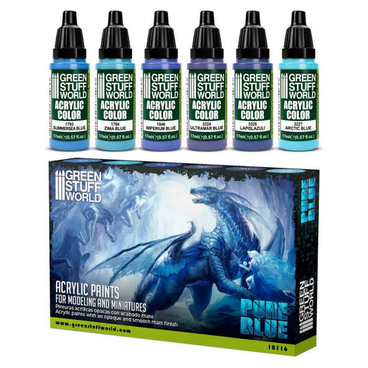 Green Stuff World paint set Paint Set - Pure Blue