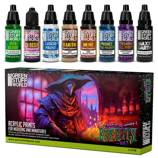 Green Stuff World paint set Paint Set - Special Effects Vol. 2