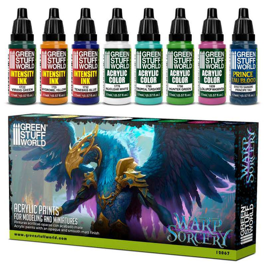 Green Stuff World paint set Paint Set - Warp Sorcery