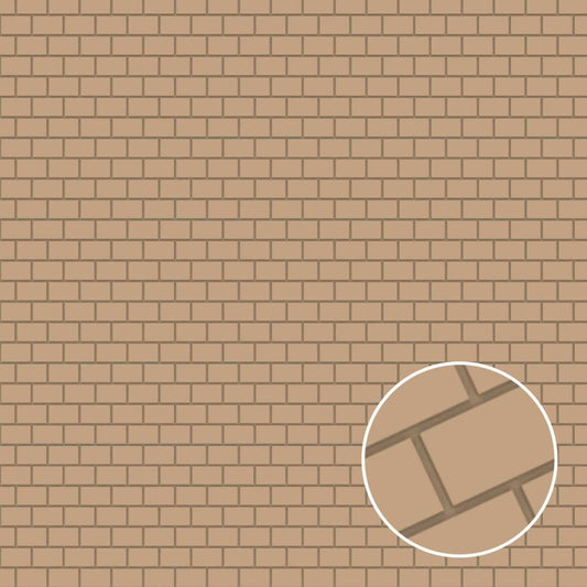 Green Stuff World - Plasticard - Paving Brick 8x18mm - Loaded Dice