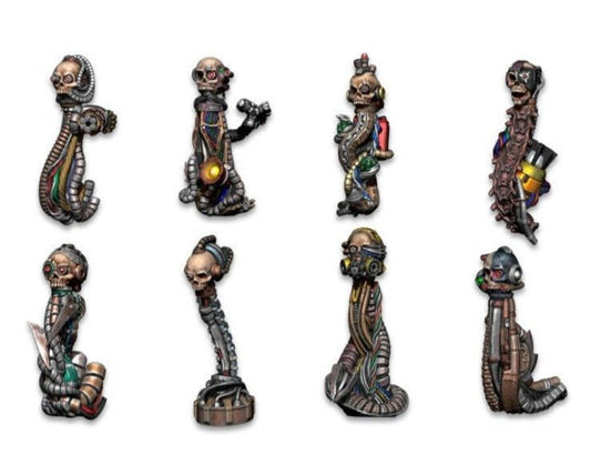 Green Stuff World Resin Mechanical Skulls