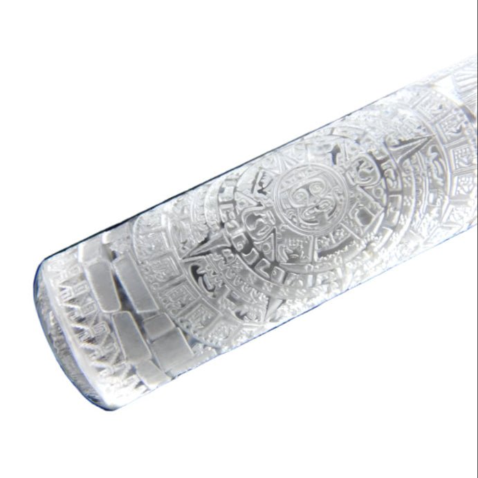 Green Stuff World textured rolling pin Rolling Pin Aztec