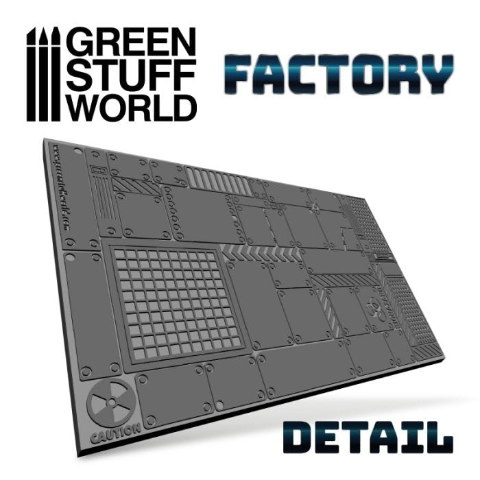 Green Stuff World Rolling Pin Factory Ground - Loaded Dice