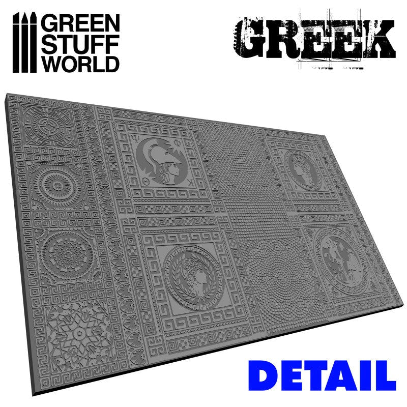 Green Stuff World Rolling Pin GREEK - Loaded Dice