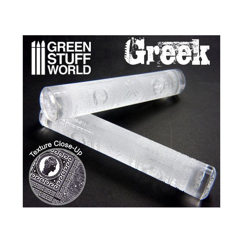 Green Stuff World Rolling Pin GREEK - Loaded Dice