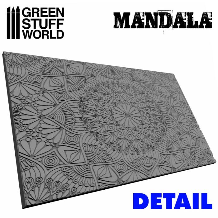 Green Stuff World Rolling Pin MANDALA - Loaded Dice