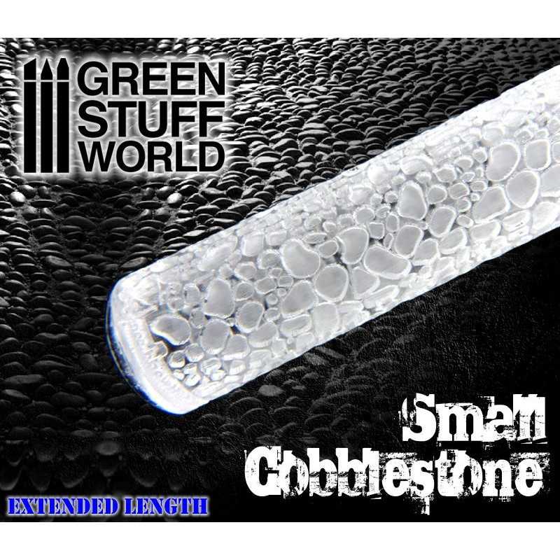 Green Stuff World textured rolling pin Rolling Pin Small Cobblestone