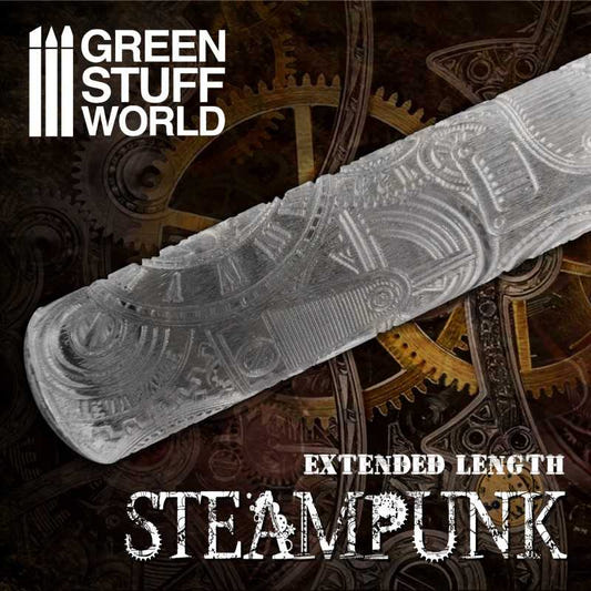 Green Stuff World textured rolling pin Rolling Pin Steampunk