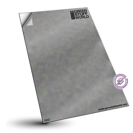 Green Stuff World Self Adhesive Steel/Rubber Sheet 0.9mm hobby tool