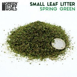 Green Stuff World Small Leaf Litter - Spring Green - Loaded Dice