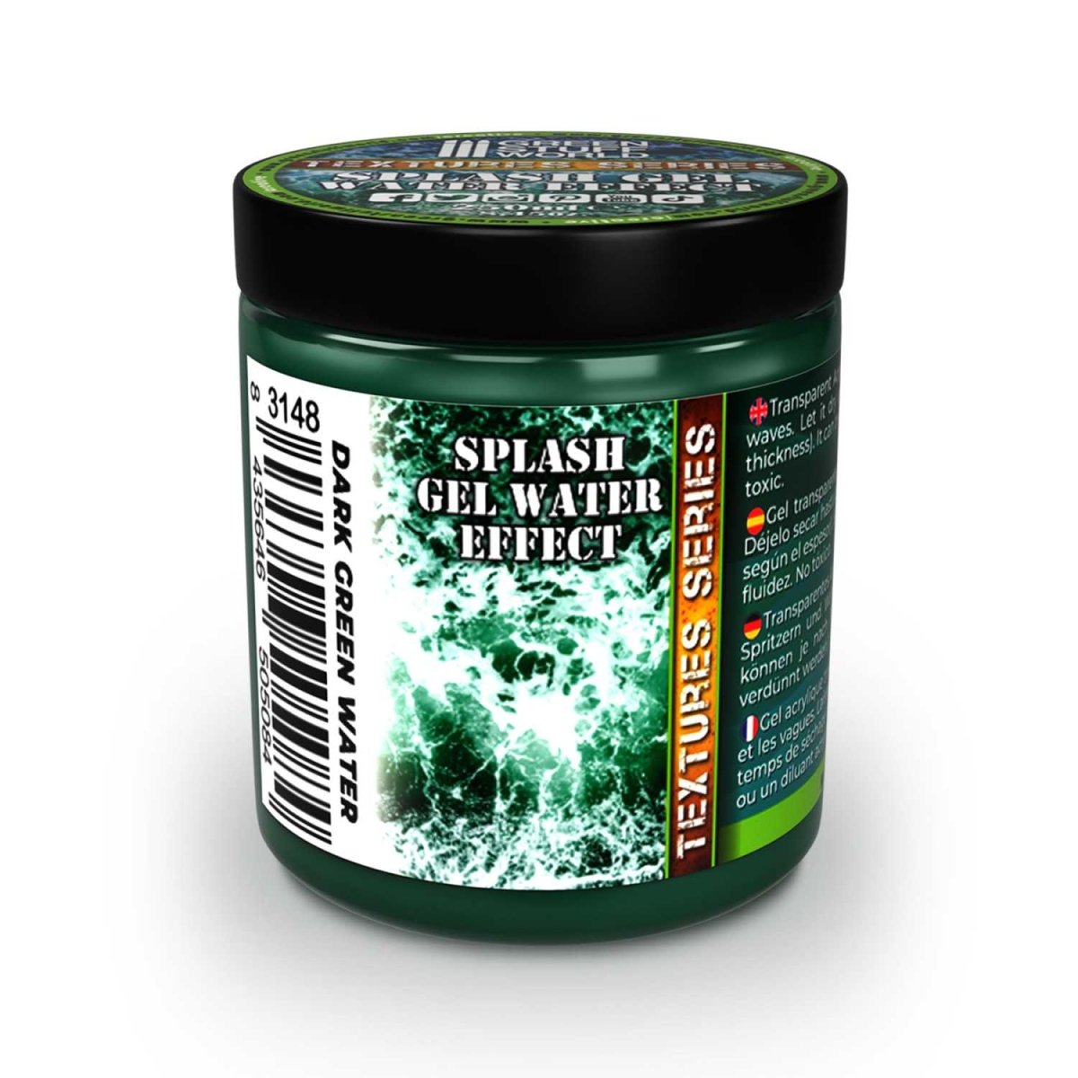 Green Stuff World Water effect Gel - Dark Green 250ml