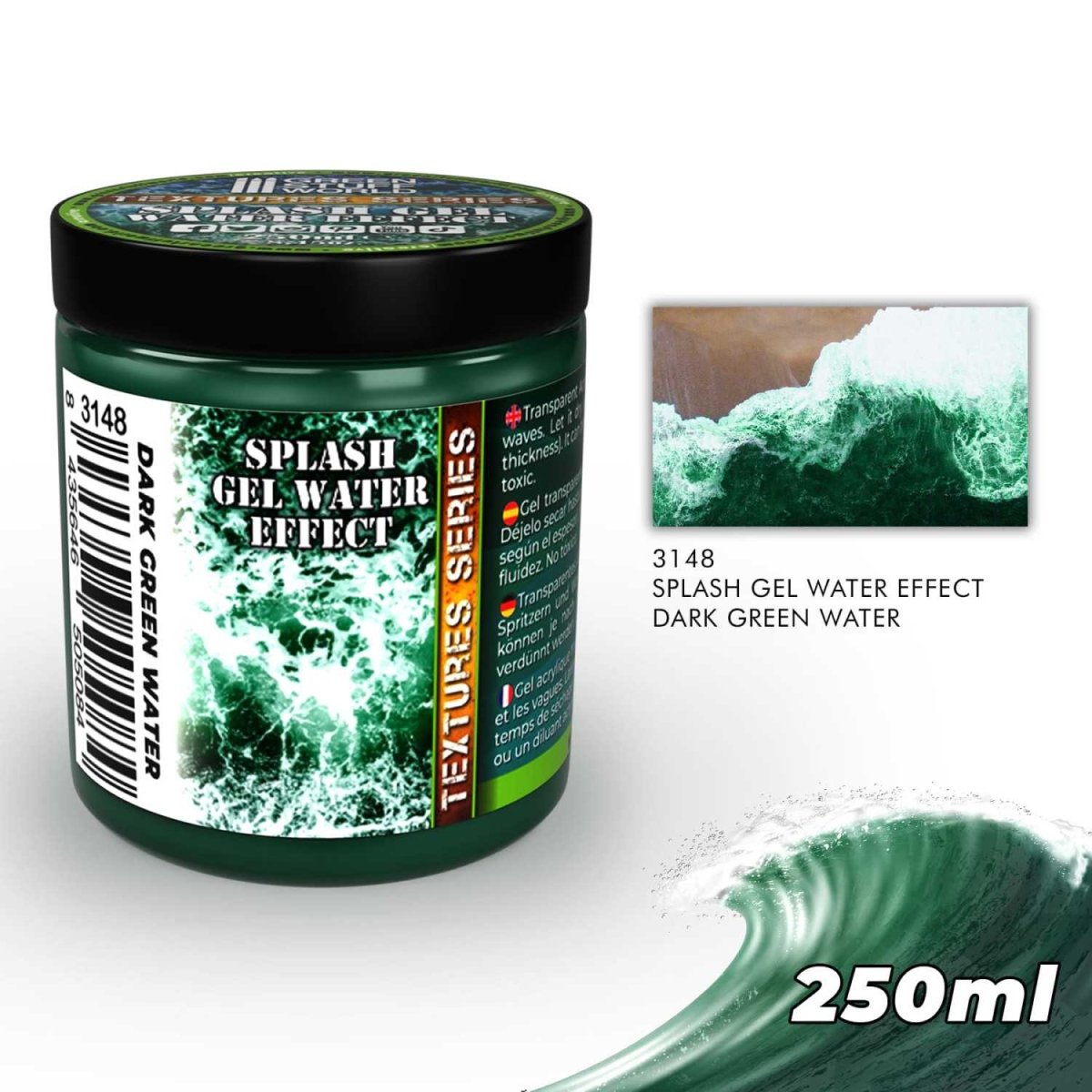 Green Stuff World Water effect Gel - Dark Green 250ml