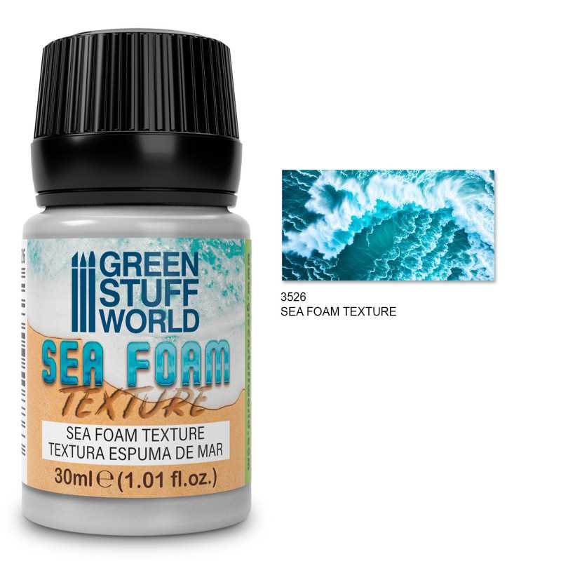 Green Stuff World Water Sea Foam Texture 30ml basing texture
