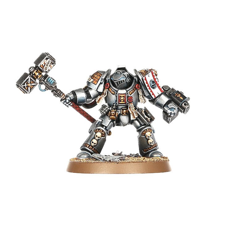 Grey Knights: Brotherhood Terminator Squad painted miniature - Loaded Dice