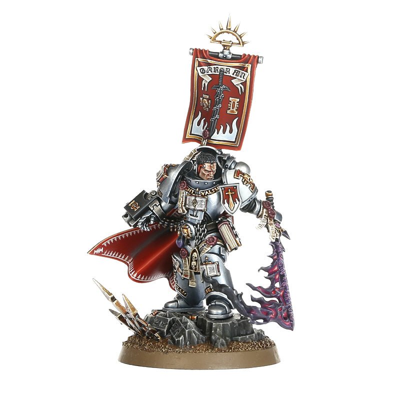 Grey Knights: Castellan Crowe painted miniature - Loaded Dice