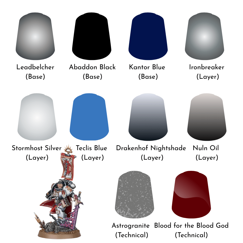 Grey Knights: Starter Paint Bundle - Loaded Dice