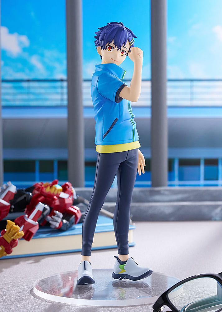 Gridman Universe Pop Up Parade PVC Statue Yomogi Asanaka L Size 23 cm