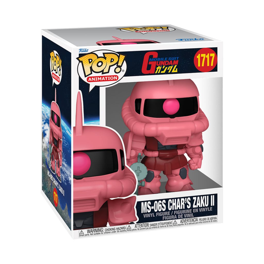 Funko Pop! Animation Gundam MS-06S Char's Zaku II oversized figure 1717 in its box