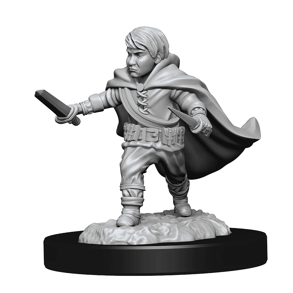 Halfling Male Rogue: D&D Nolzur's Marvelous Unpainted Miniatures (W1) 100D&D - Loaded Dice
