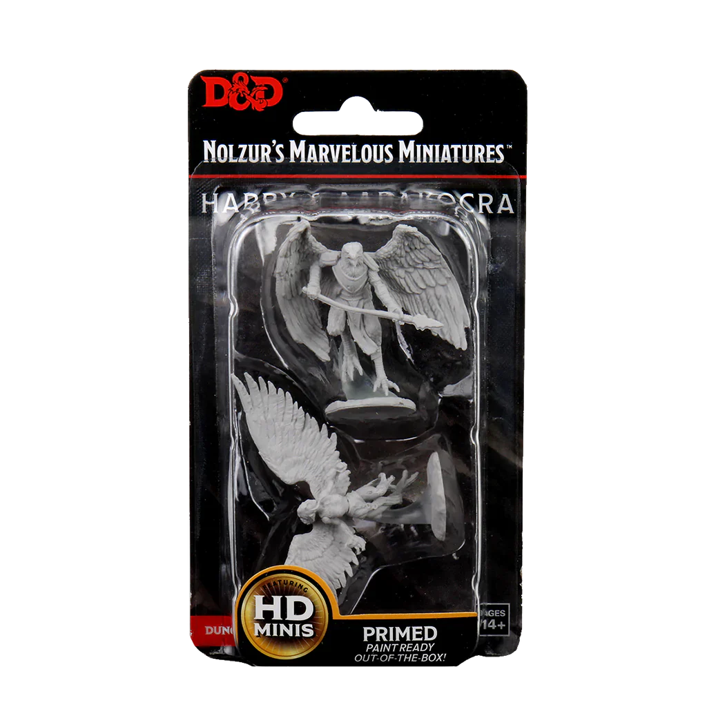 D&D Nolzurs Marvelous Miniatures: Harpy & Arakocra - Wave 11 - Loaded Dice