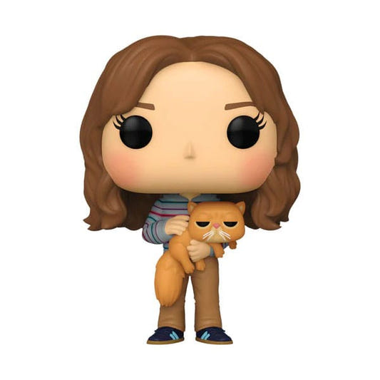 Funko Pop! & Buddy Harry Potter Hermione Granger holding her ginger cat Crookshanks