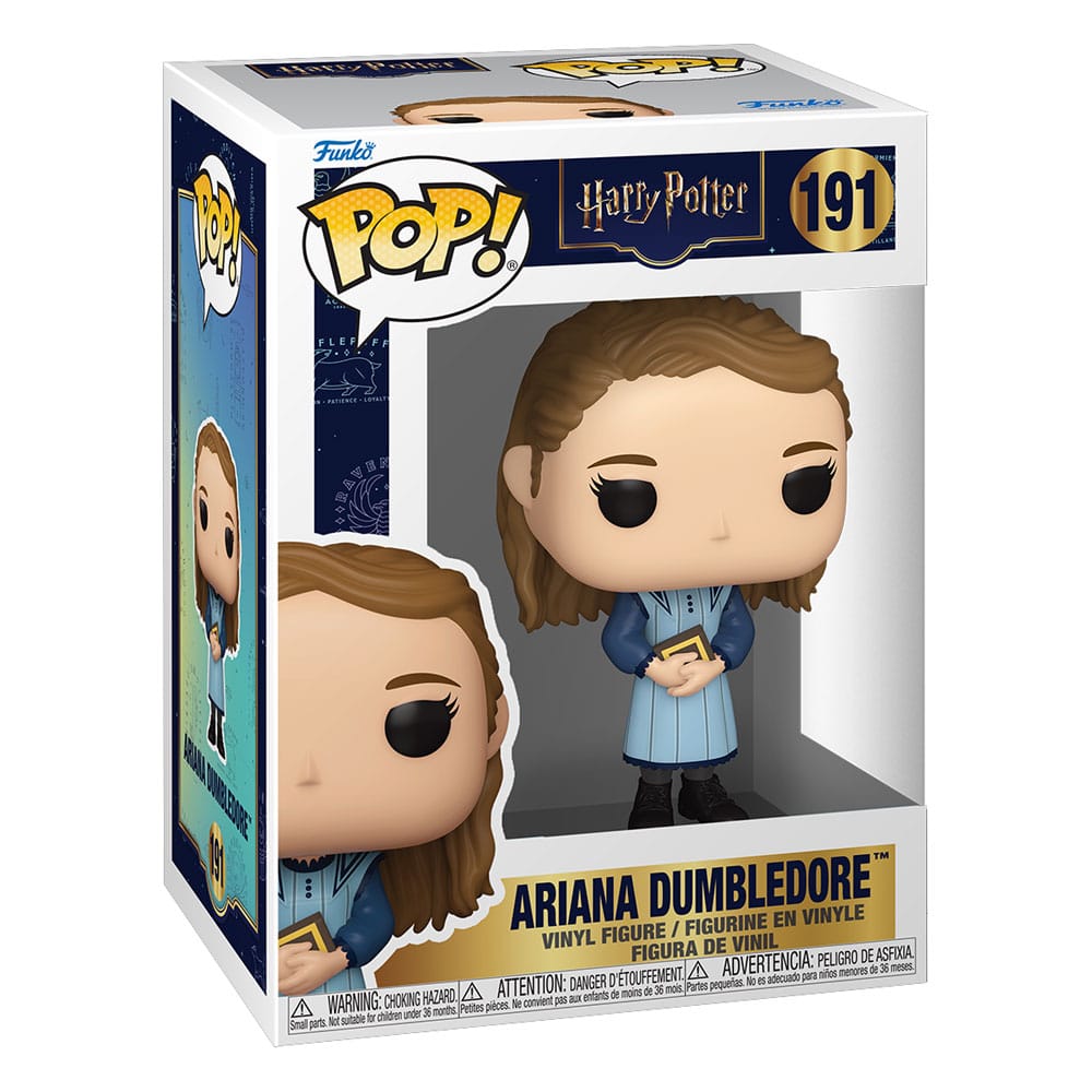 Harry Potter Ariana Dumbledore Funko Pop! Movies vinyl figure in its window box, number 191