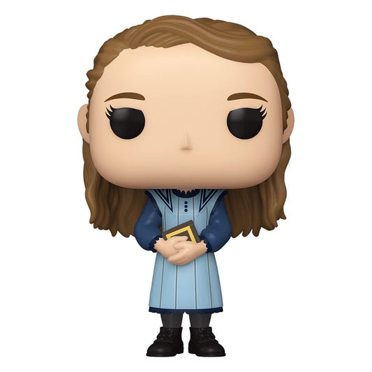 Harry Potter Ariana Dumbledore Funko Pop! Movies vinyl figure in a blue dress holding a book